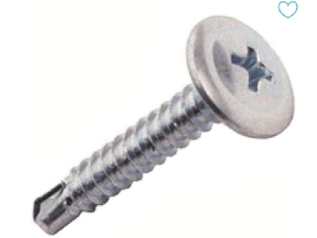 Шуруп с прессшайбой острый 4,2*25